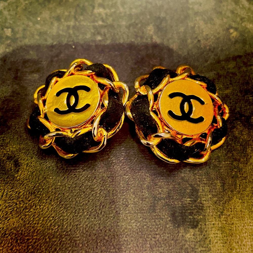 Authentic Chanel earrings